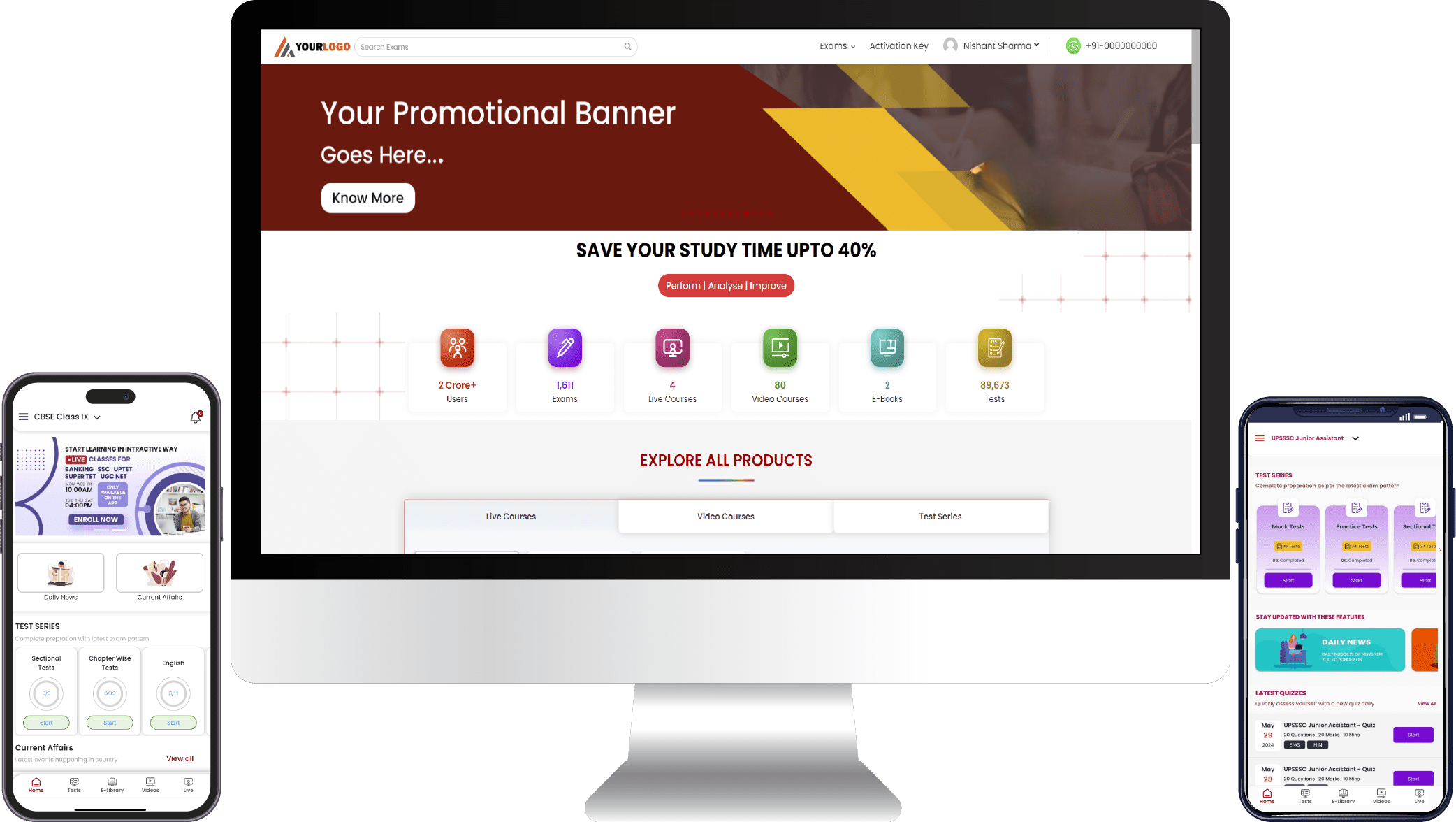 Rajput Classes single feature